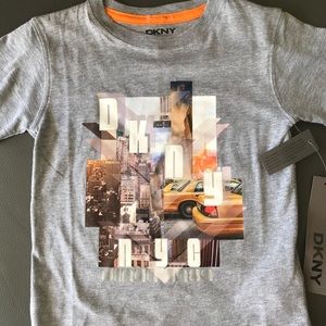 DKNY Short Sleeve Kids Shirt Size 3T